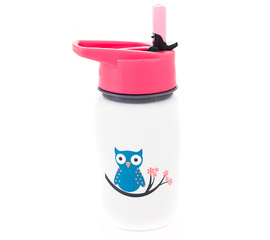 Eco Vessel 13 oz White Owl